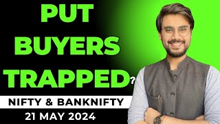 Nifty and BankNifty Prediction for Tuesday , 21 May 2024 | BankNifty Options Tomorrow | Rishi Money