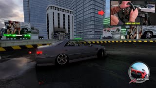 Drifting  TOYOTA MARK 2 JZX100 at HX Roof - Assetto Corsa | Fanatec CSL DD