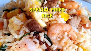 MIGHTY MEATY SPECIAL FRIED RICE/Porklongsilog/Easy Homemade Recipe