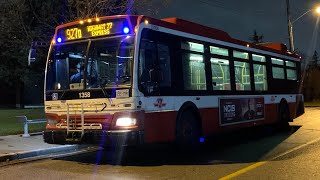 TTC Southbound Ride Video on 1358 on route 927D Highway 27 Express to The East Mall Crescent