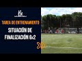 Tarea de entrenamiento | Situación de finalización 6x2 | Be Magistral