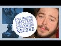 Post Malone SHATTERS J Cole and Drake Streaming Record over 78 MILLION One Day Beerbongs & Bentley's