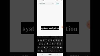 How to Change system navigation style | system navigation settings | Shahriar 360 | #shorts