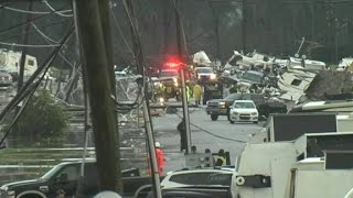 Deadly tornados rip through South