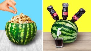 10 Amazing Watermelon Ideas And Pranks / Watermelon Challenge