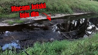 Ternyata haruan disini laju macam Jetski || Spot titi besi airnya kering ||  Ikan Gabus Jetski