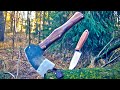 A BUSHCRAFT SET [Trollsky Knifemaking]