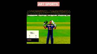 ISHAN KISHAN MAKE CENTURY | REAL CRICKET 22 | AR7 SPORTS #shorts #gaming #rc #cricket #ishankishan