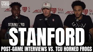 Troy Taylor, Ashton Daniels \u0026 Gaethan Bernadel React to Stanford Loss vs. TCU, Home Losing Streak