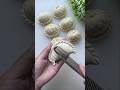 Fantastic oriental dough #dough shapes #food #diy  #simple and beautiful dumplings #花式饺子#फूल पकौड़ी