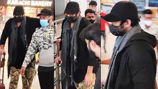 Prabhas Latest EXCLUSIVE Visuals At Airport | Prabhas Latest Video | Daily Culture