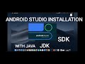 How to install Android Studio with Java JDK #AndroidStudio #AndroidStudioInstall #androidinstallatio