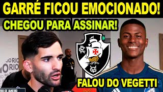 EMOCIONADO! BENJAMÍN GARRÉ CHEGA AO RIO DE JANEIRO E FALA SOBRE ESTREIA! NEYSER VILLARREAL NO VASCO!