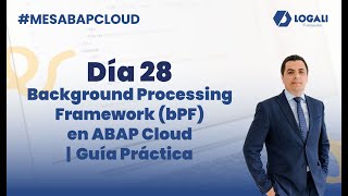 Background Processing Framework (bPF) in ABAP Cloud | Practical Guide #mesabapcloud - Day 28