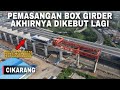 PROJECT TOUR | Progres Proyek Kereta Cepat Jakarta Bandung - Instalasi Box girder di Cikarang.