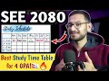 Best *STUDY TIME TABLE* for SEE 2080!🔥 | Anurag Silwal🇳🇵 | NEB SEE 2080