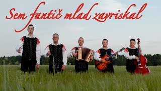 ANSAMBEL DAR - SEM FANTIČ MLAD ZAVRISKAL (Official Video)