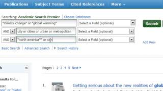 Finding Articles: Advanced Search Techniques
