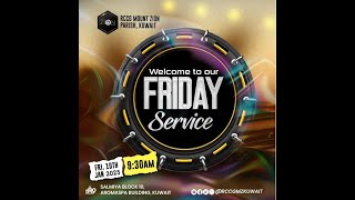 🔴🅻🅸🆅🅴 WELCOME TO OUR FRIDAY SERVICE LIVE || FRIDAY SERVICE || 10th JANUARY 2025.