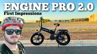 Like riding on a cloud! Engwe Engine Pro 2.0 First Impressions