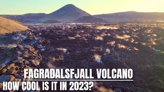 Dramatic Return to the Fagradalsfjall Volcano in Iceland