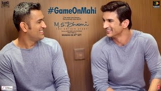 M.S.Dhoni - The Untold Story | Feat M.S.Dhoni & Sushant Singh Rajput | Game on Mahi M.S.Dhoni - The Untold Story | Feat M.S.Dhoni & Sushant Singh Rajput | Game on Mahi