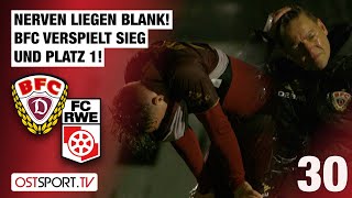 Nerven blank! BFC verspielt Sieg & Platz 1: BFC Dynamo - Rot-Weiß Erfurt | Regionalliga Nordost