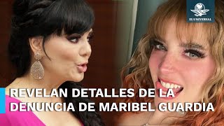 Denuncia de Maribel Guardia detalla cuando Imelda Tuñón sufrió accidente por conducir ebria