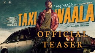 #Taxiwaala Theatrical Trailer | Movie Teaser | Fan Made | Vijay Devarakonda | #TaxiwaalaTeaser