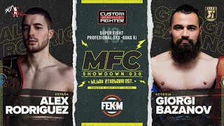 Alex Rodriguez VS Giorgi Bazanov | K1 Profesional -68KG | MFC020 Etxebarria Edition 〽️