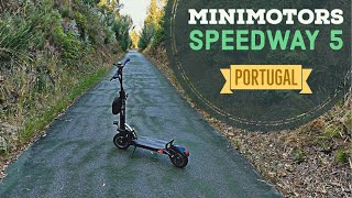 MINIMOTORS SPEEDWAY 5 🛴 ECOPISTA do DÃO 👉 TONDELA (with top speed test) #5 (4K)