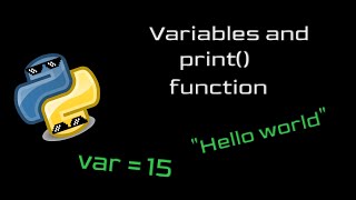 Print() function and variables in Python