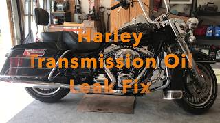 Harley Davidson Road King Oil Leak fix
