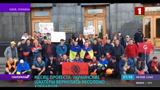 Протесты в Украине: власть далека от проблем простого шахтёра. Панорама