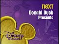 Disney Channel Asia Donald Duck Presents Next And High Quality Break Bumpers (2007) (RPO)