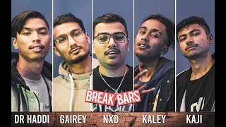 BREAKBARS CYPHER - NXD | KALAY | KAJI | GAIREY | DR. HADDI | PROD. BY: @aasisbeats | BREAKSTATION