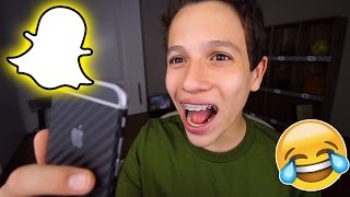 OPENING SNAPCHATS FROM FANS!!! #2