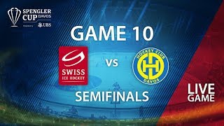 Team Suisse - HC Davos | Game 10 | Spengler Cup Davos 2017