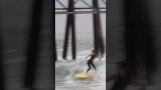 Foggy surf mornings at the pier.