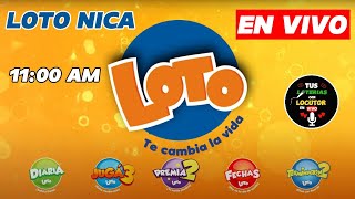 Sorteo Loto Nicaragua LOTO NICA 11 AM EN VIVO de Hoy martes 18 de febrero del 2025