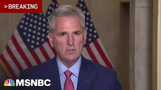 McCarthy endorses Biden impeachment inquiry