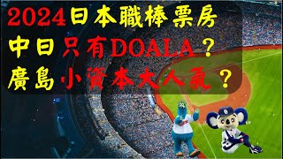 2024日本職棒票房分析：中日、廣島兩支央聯球隊如何在巨人阪神陰影下長期維持票房穩定成長？