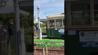 広電で走る元京都市電の車両