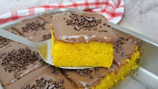 BOLO DE CENOURA COM BRIGADEIRO CREMOSO | ESSA RECEITA NÃO TEM COMO ERRAR | NOSSA COZINHA