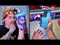 Comprei o COPO do LOL kk e Testei um NOVO celular GAMER!