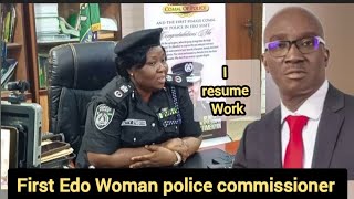 First Edo Woman resume As Police Commissioner/ federal jobs apply Now..