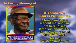 Harold Peter Leonel thank you & memorial