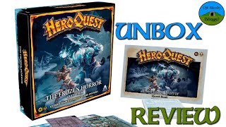 Heroquest The Frozen Horror Expansion Unboxing Review from Avalon Hill