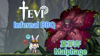 【TEVI】Infernal BBQ 莫菲齐 手残通关实况（Malphage）