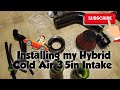 Installed my Hybrid Cold Air 3.5in Intake on my 2006 Honda Civic Si k20z3 Tuned by Yosh_Tuned